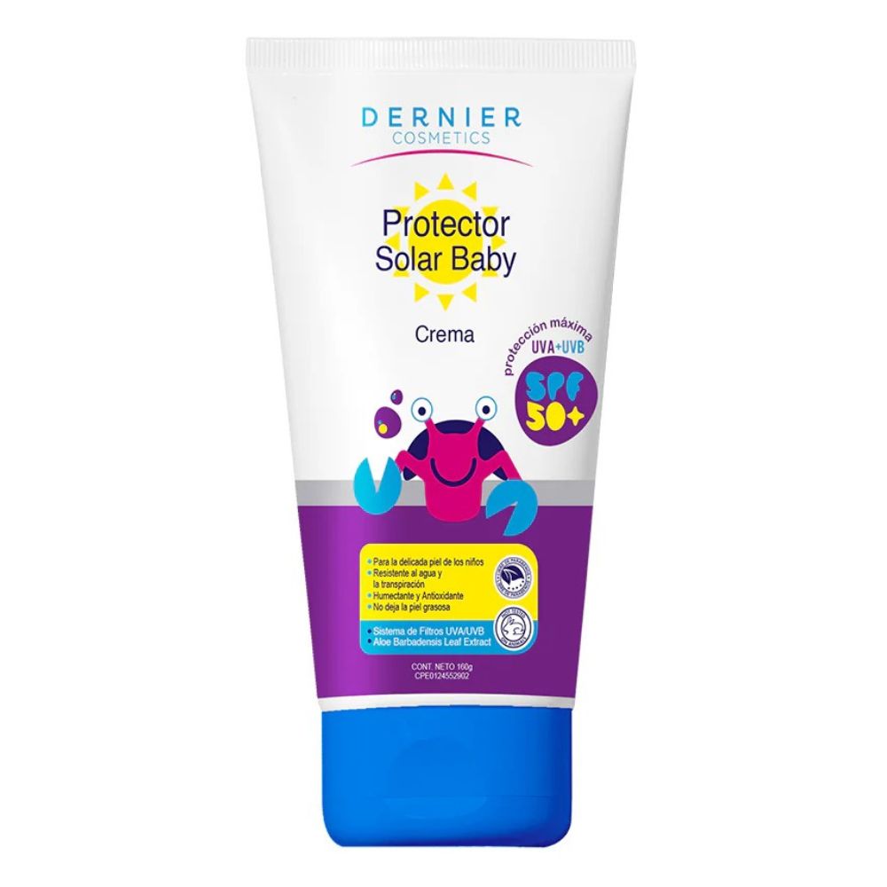 Dernier Protector Solar Baby Crema SPF50+ 160gr