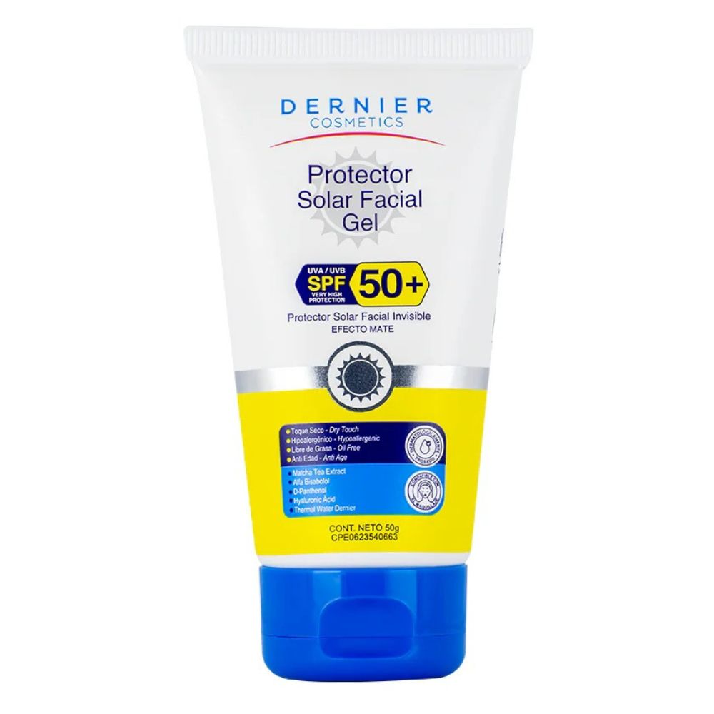 Dernier Protector Solar Facial En Gel SPF50+ 50gr