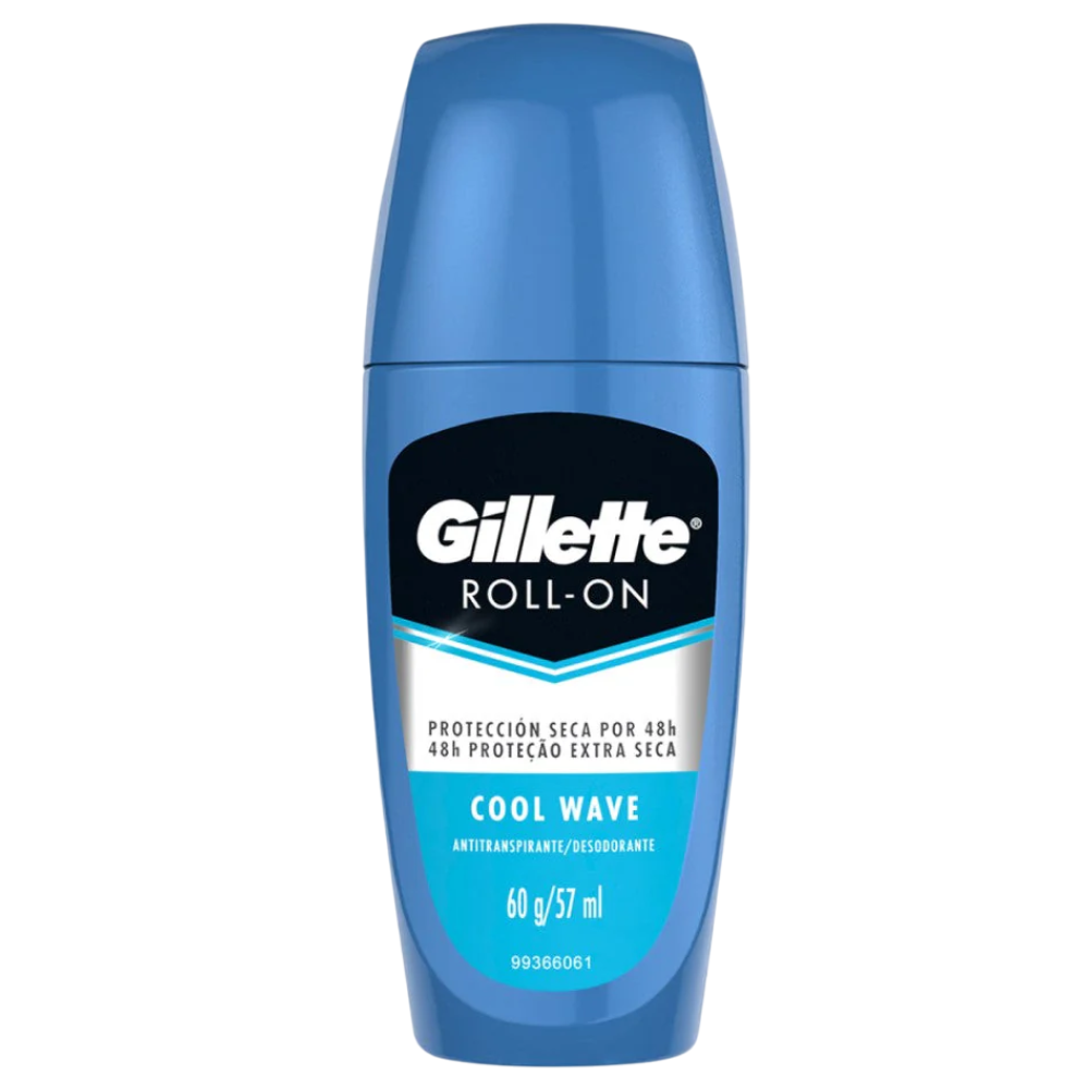 Desodorante Gillette Roll-On Cool Wave Caballero 57ml