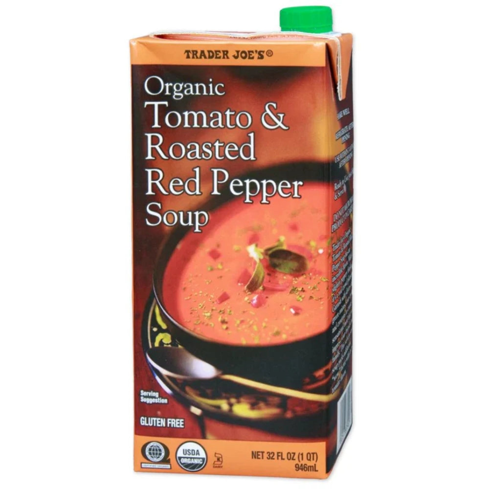 Trader Joe´s Organic Tomato and Roasted Red Pepper Soup 946 ml