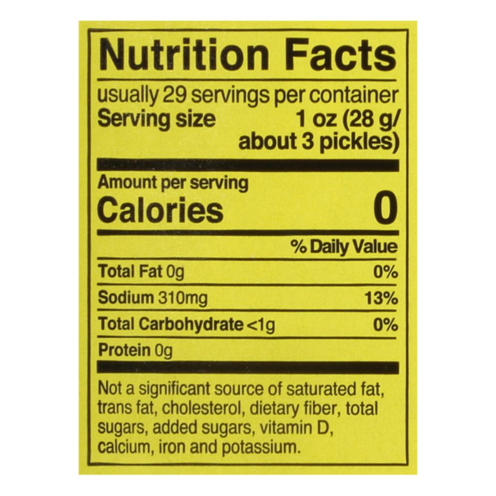 Pepinillos Mt. Olive Kosher Petite Dills 1.36Lt