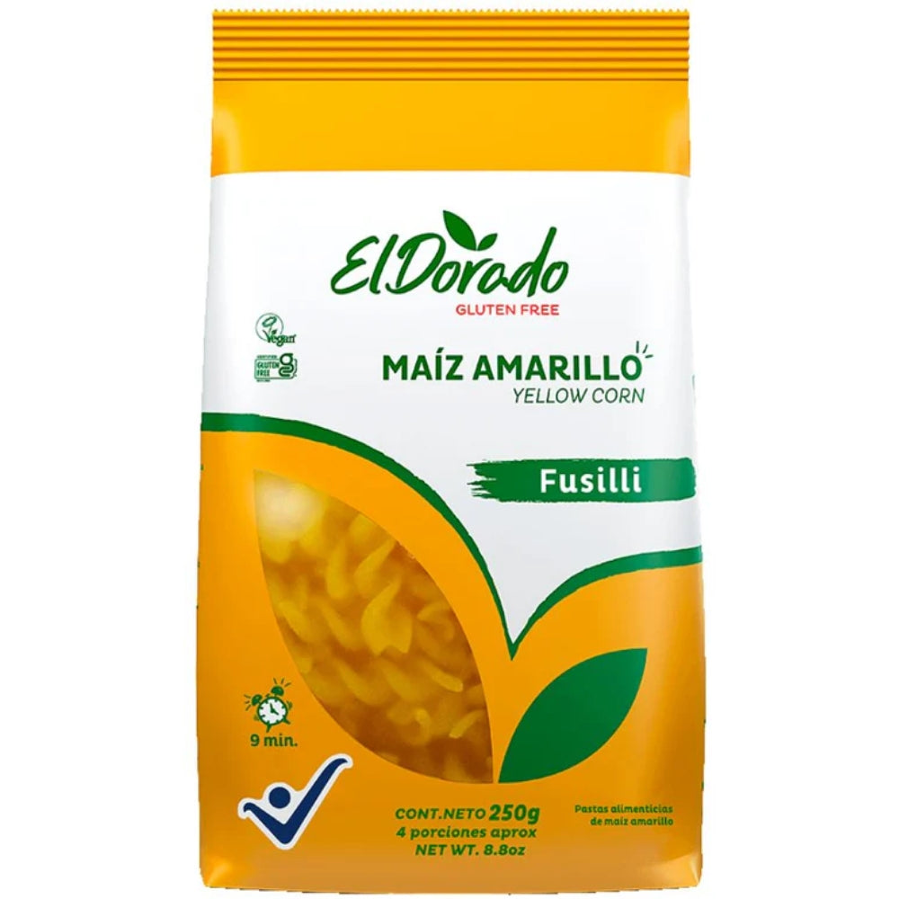 El Dorado Pasta De Maiz Fusilli 250 gr