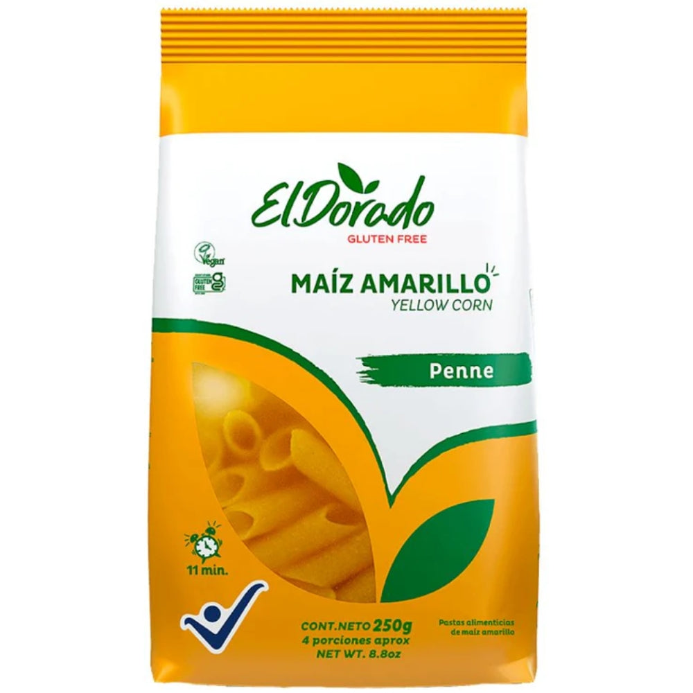 El Dorado Pasta De Maiz Penne 250 gr