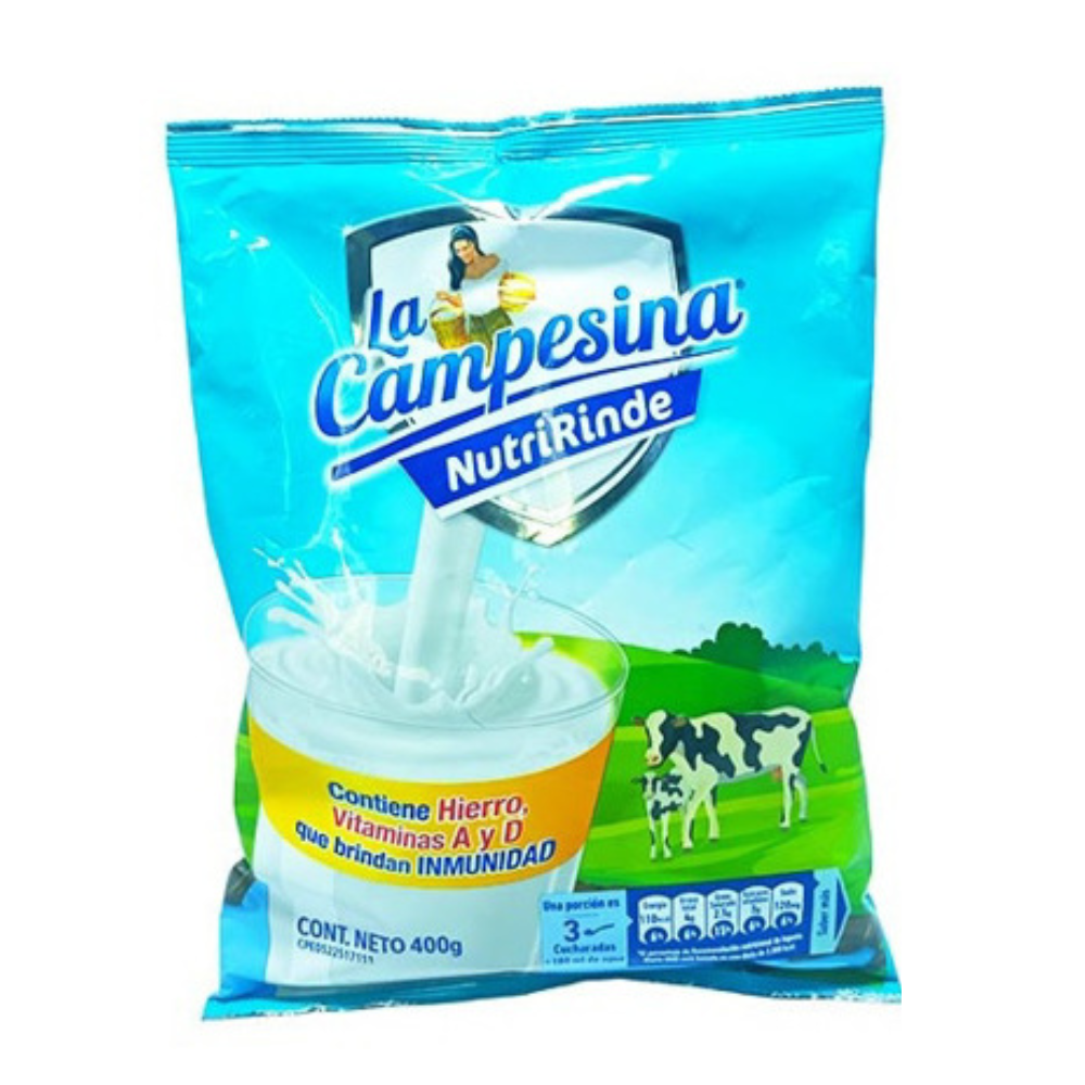 Leche La Campesina En Polvo Nutririnde 400gr