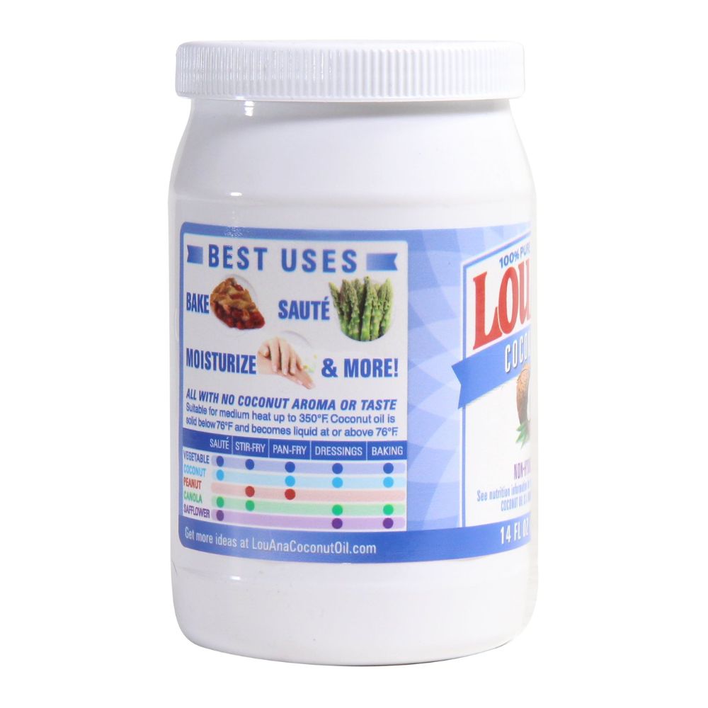 Louana Aceite de Coco 100% Pure Non-Hydrogenated 414ml
