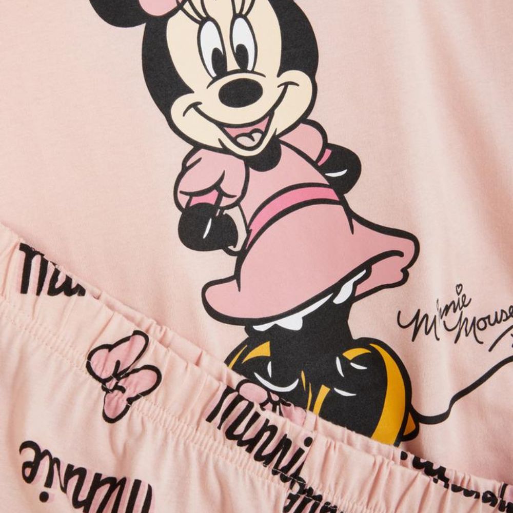 Disney Minie Mouse Tee & Short Pijama Set