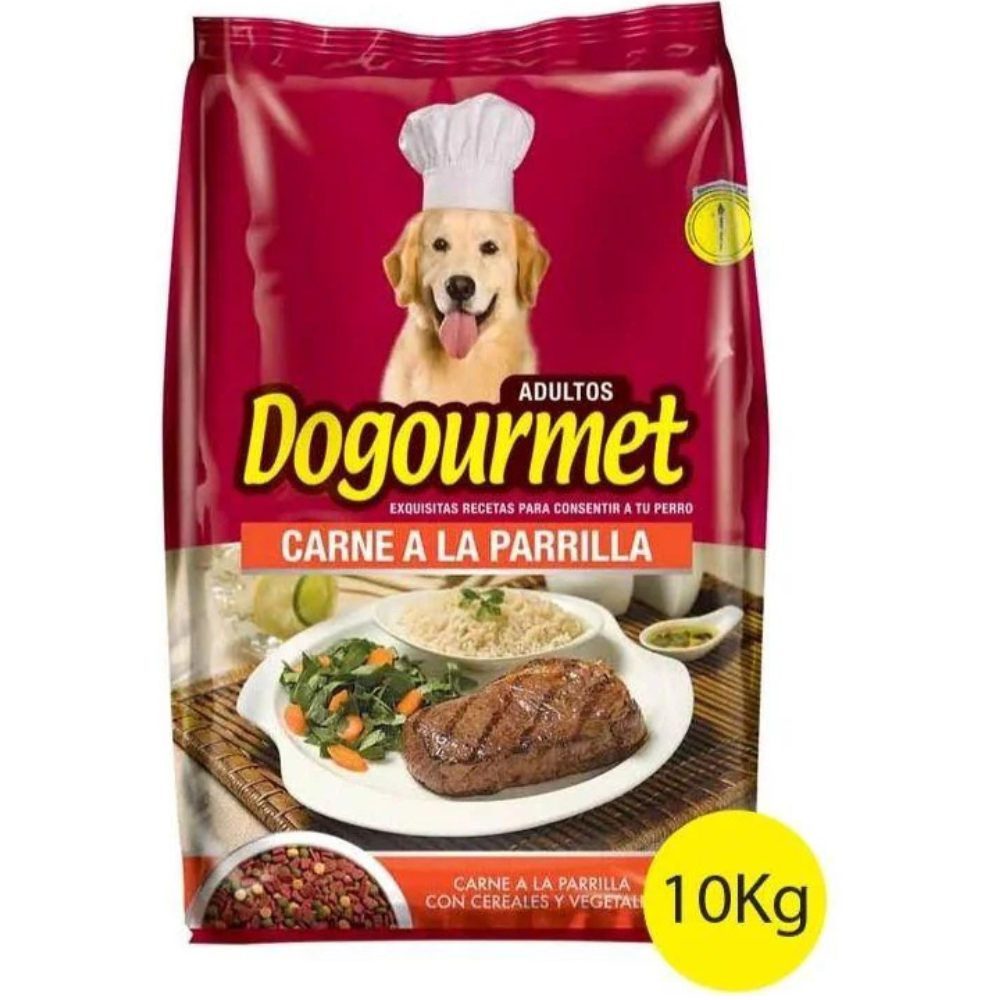 Dogourmet Adultos Carne a la Parrilla Nacional 10 kg