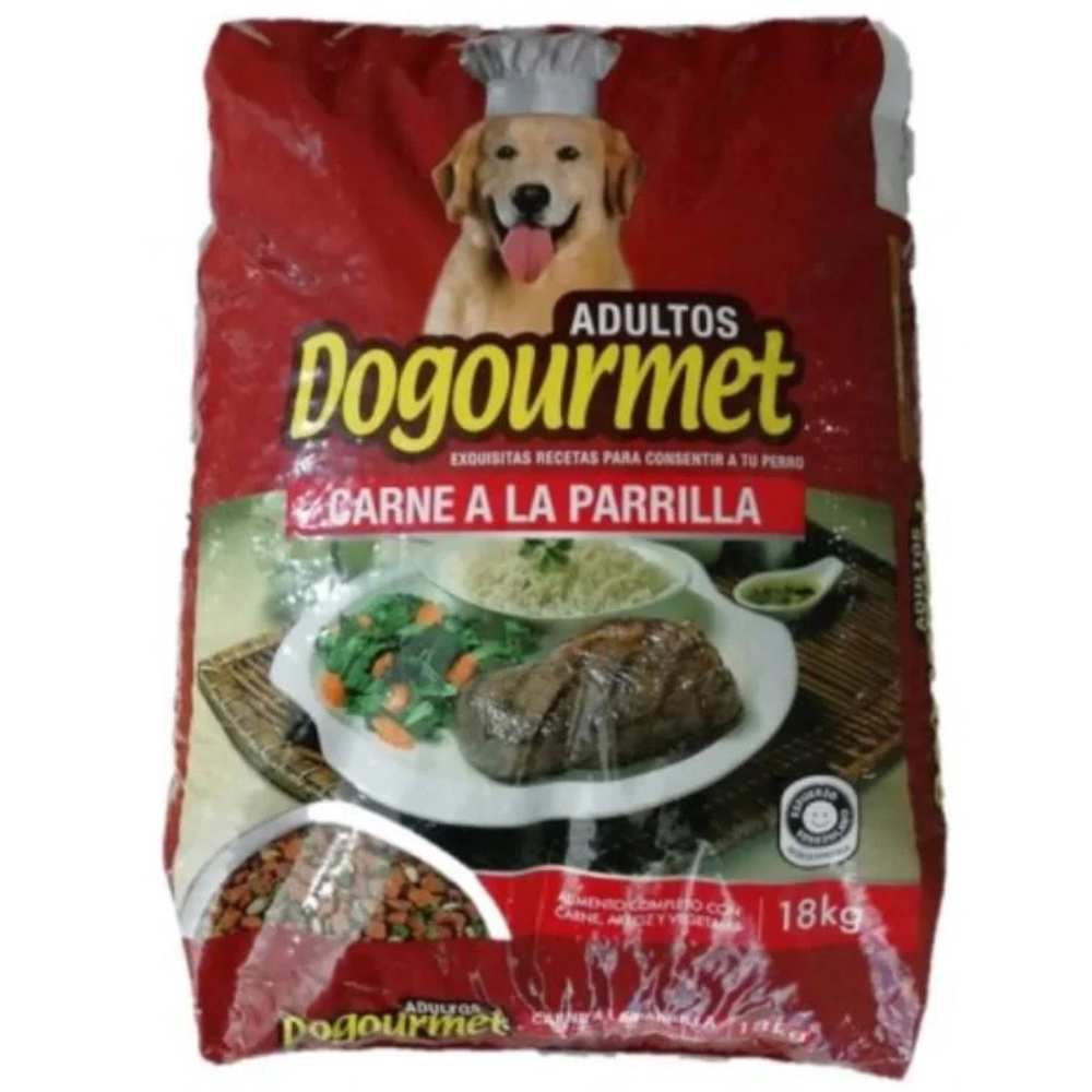 Dogourmet Adultos Carne a la Parrilla Nacional 18 kg