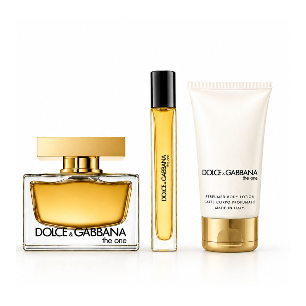 Dolce & Gabbana The One Set For Woman Eau De Parfum 75ml + 10ml + Body Lotion 50ml 3 Und