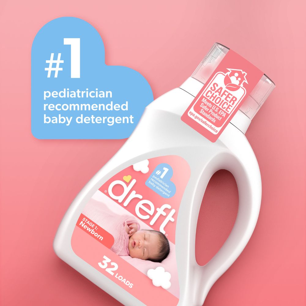 Dreft Detergente 32 Loads Stage 1 Newborn 1.36 Ltros