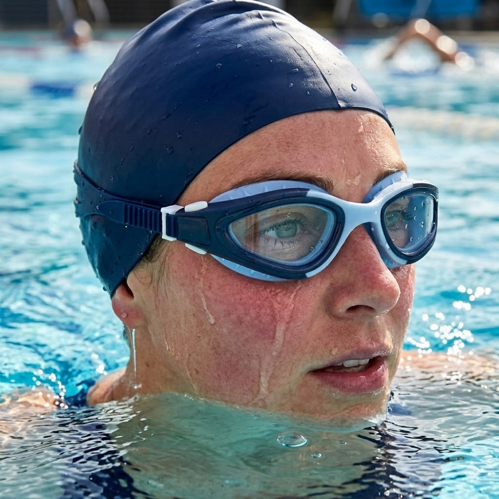 Everlast Lentes De Natación Para Adultos Twins Blue