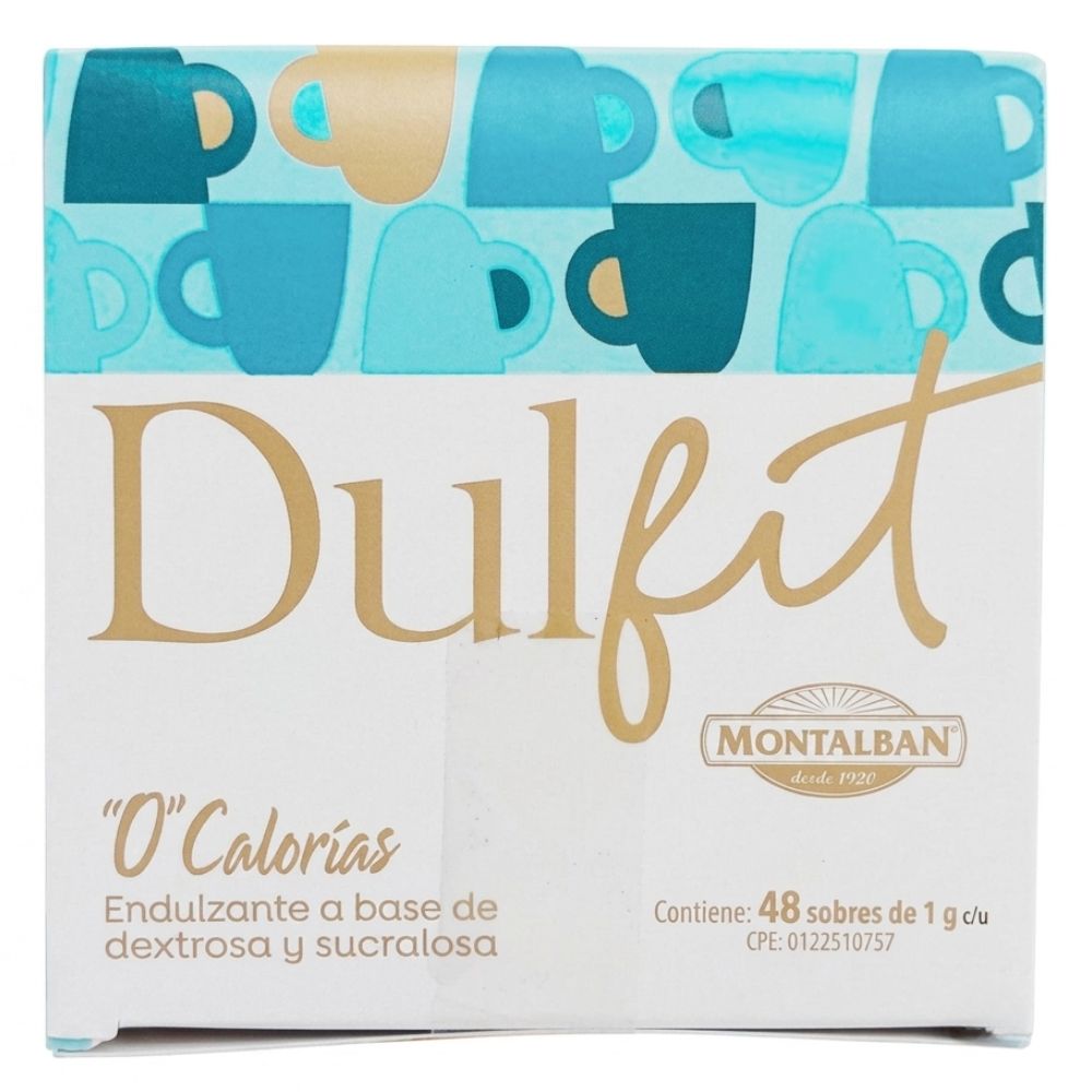 Dulfit Endulzante Montalban 0 Calorias 48 sobres 48grs