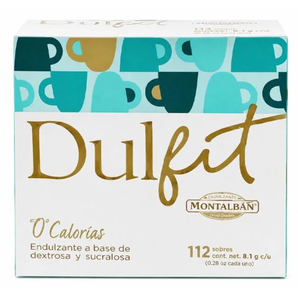 Dulfit Endulzante Montalban 0 Calorias 112 sobres 112grs