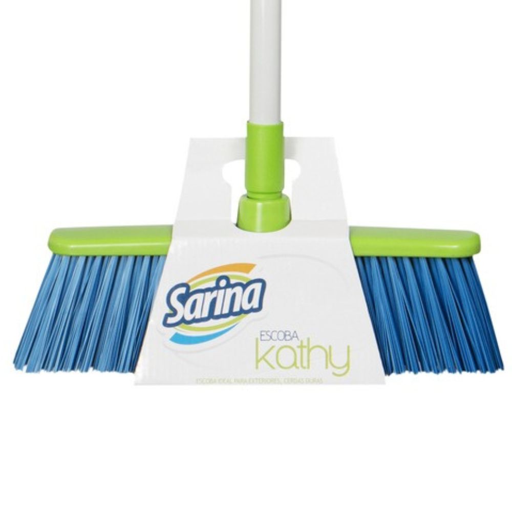 Escoba Kathy Sarina Color Azul 1 Und