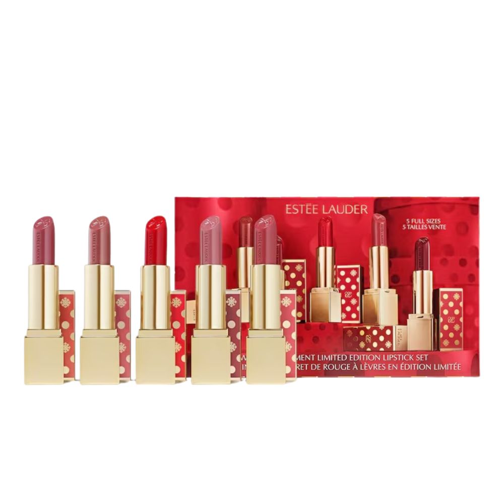 Estee Lauder Unwrap The Moment Limited Edition Lipstick Set