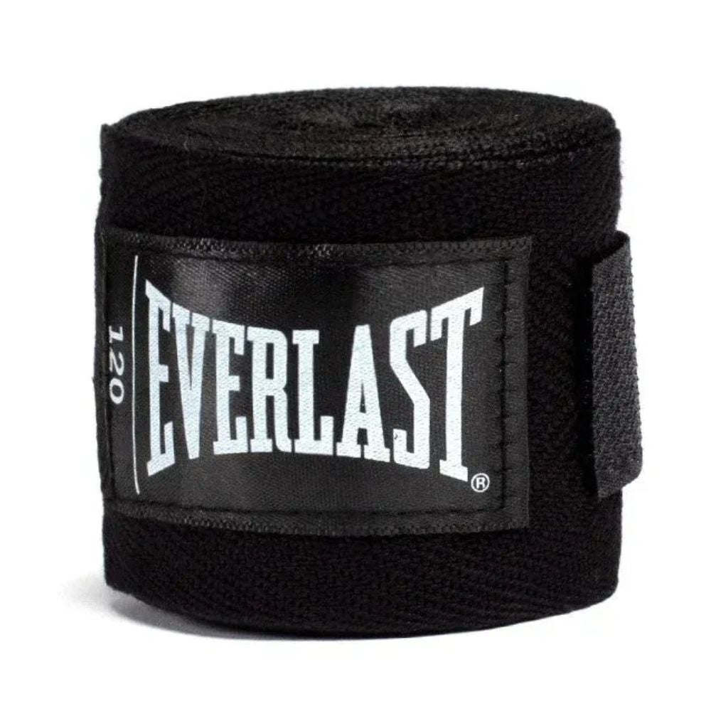 Everlast Vendas Deportivas Para Boxeo Color Black 120" 2Und