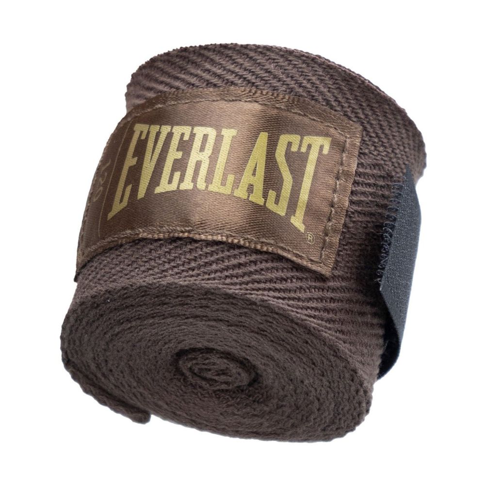 Everlast Vendas Deportivas Para Boxeo Color Brown 120" 2Und