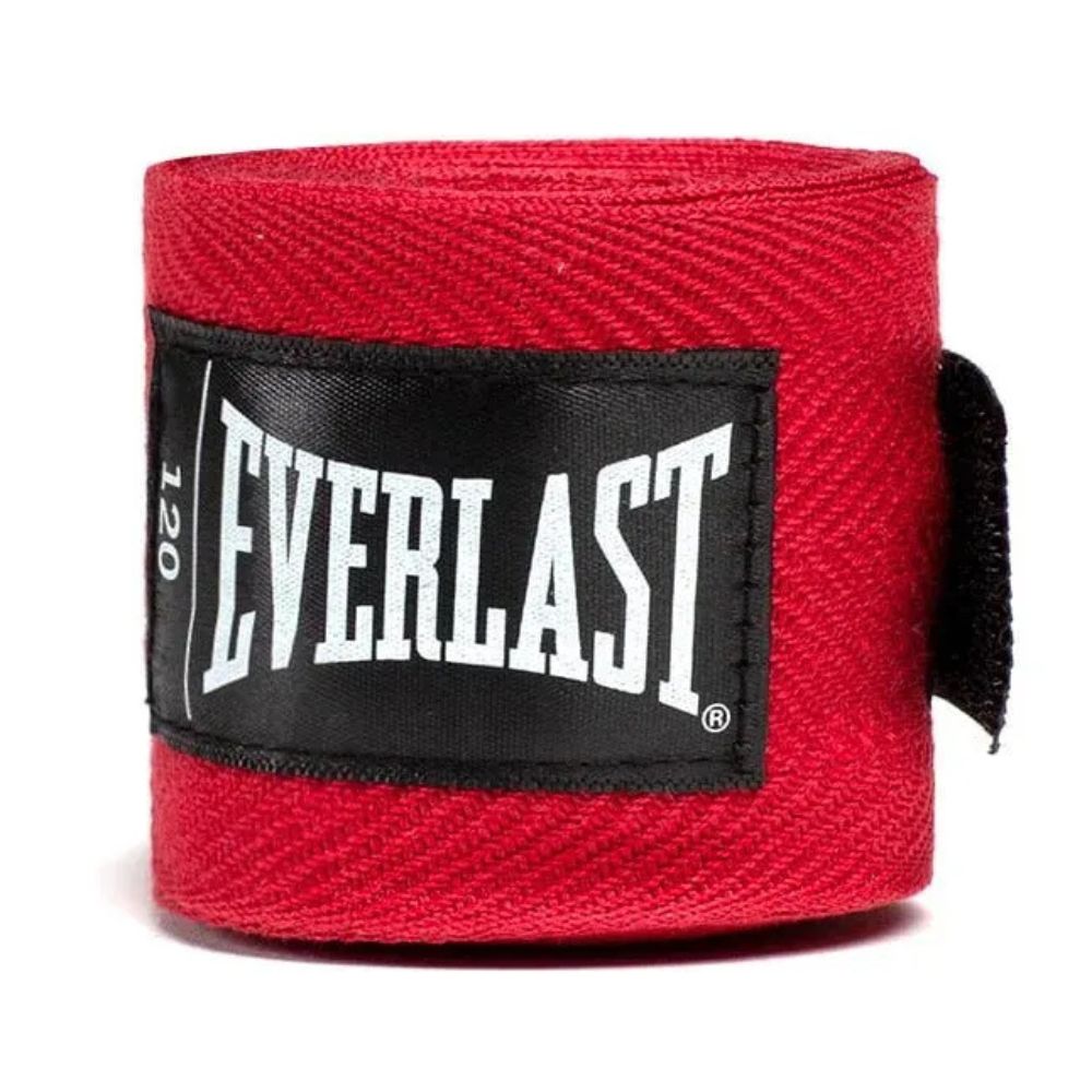 Everlast Vendas Deportivas Para Boxeo Color Red 120" 2Und