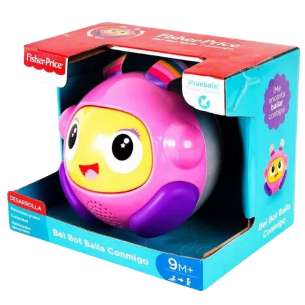 Fisher Price Bi Bot Baila Conmigo 9m+ Rosado