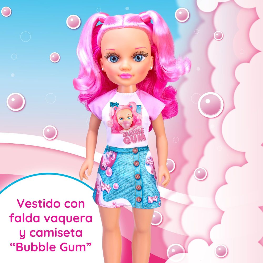 Famosa Muñeca Nancy Bubble Gum Summer Pack 3+