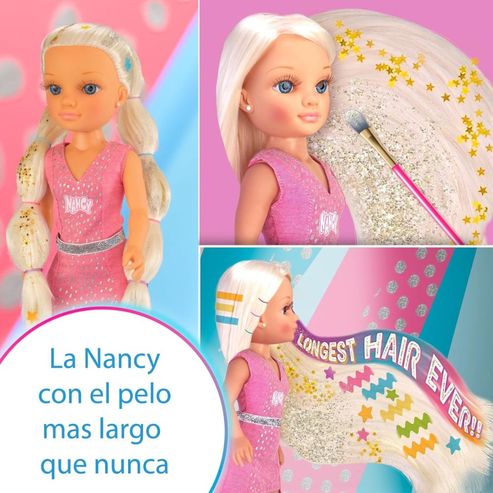 Famosa Muñeca Nancy Super Melena 3+