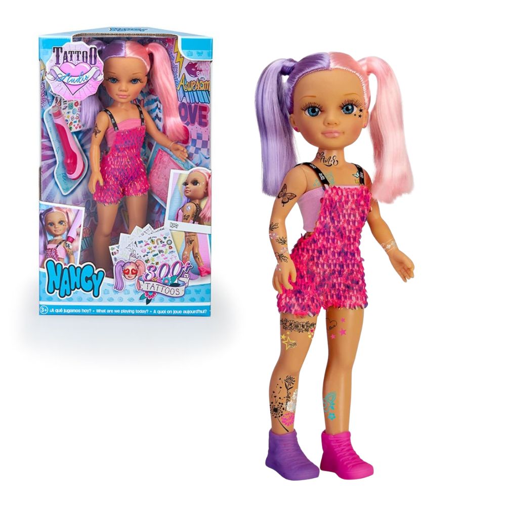 Famosa Muñeca Nancy Todos Los Días Un Tatoo 3+