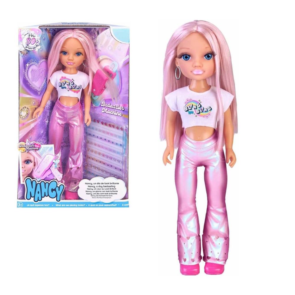 Famosa Muñeca Nancy Un Día De Look Brillante 3+