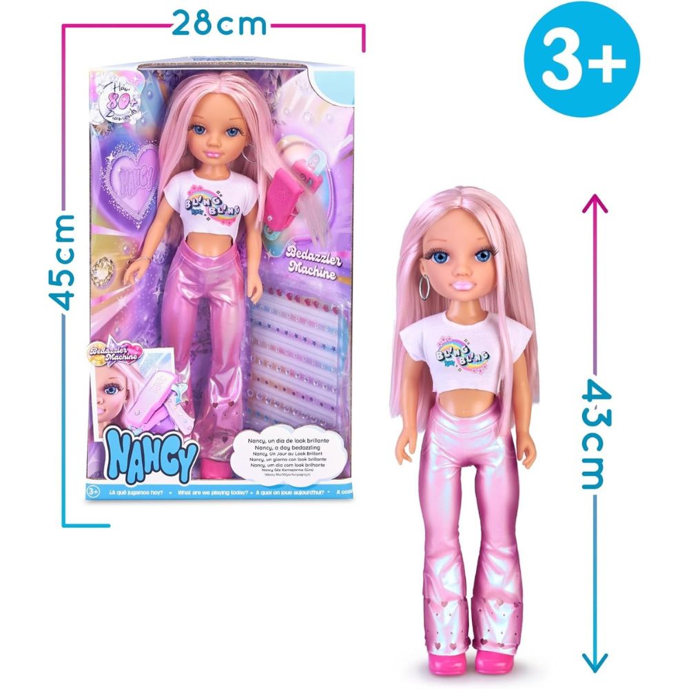 Famosa Muñeca Nancy Un Día De Look Brillante 3+