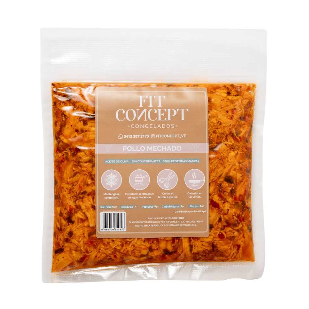 Fit Concept Pollo Mechado 500gr