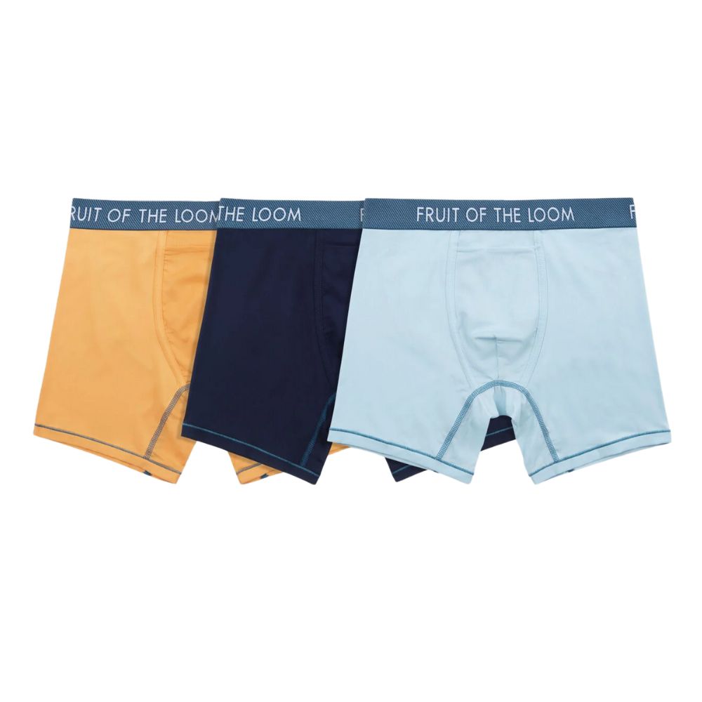 Fruit Of The Loom Boxers Briefs Getaway Colletion 3 Pack
