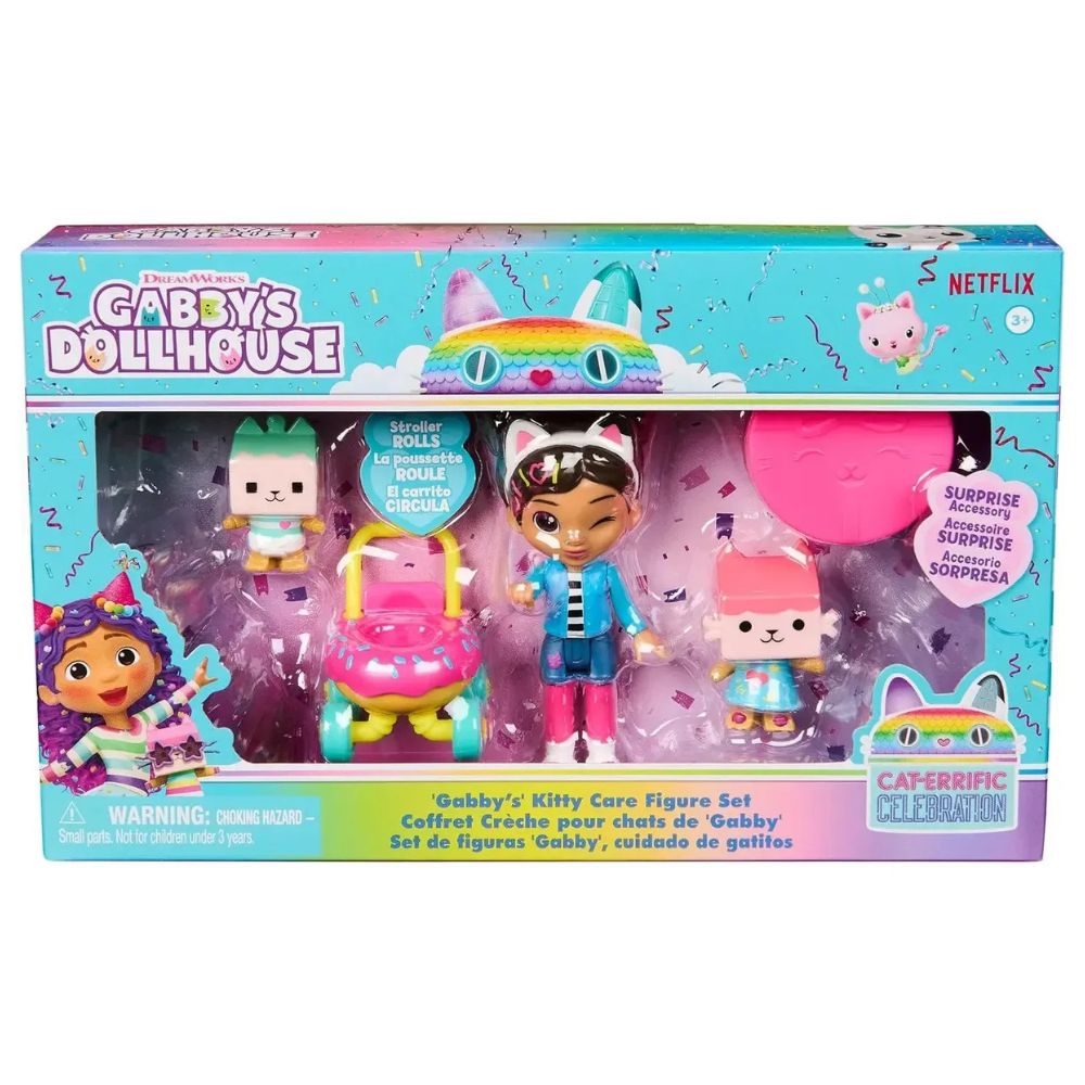 Gabby's Dollhouse Set Cuidados De Gatitos 3+