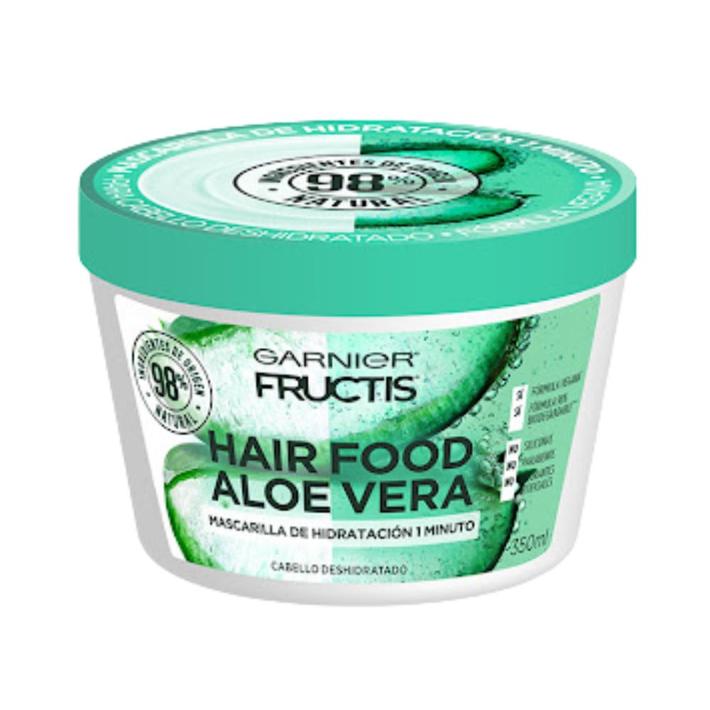 Garnier Fructis Mascarilla Capilar Hair Food Aloe Vera 350 ml