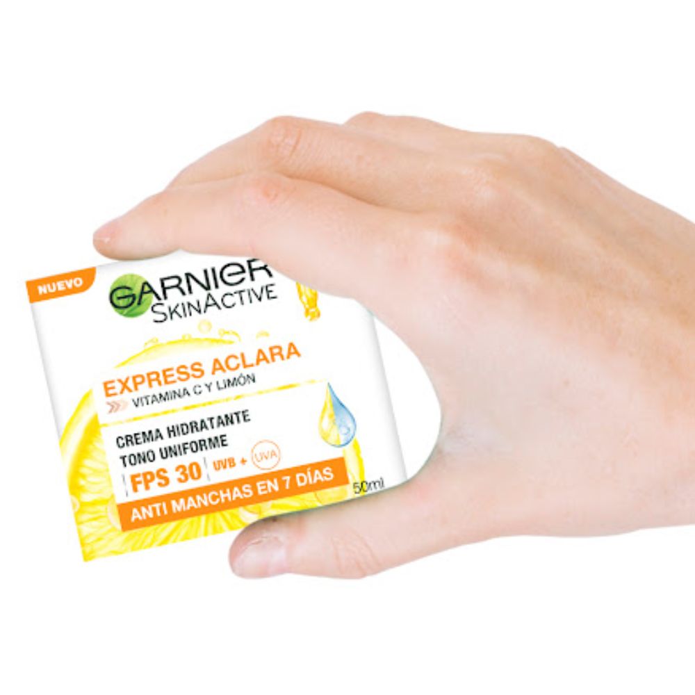 Garnier Skin Active Crema Aclarante Vitamina C SPF 30 50ml