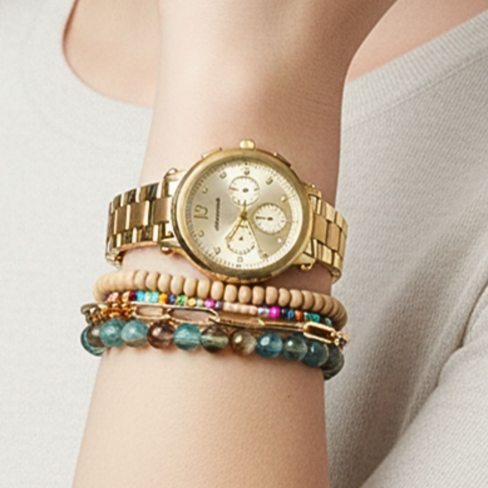 Aeropostale Set De Reloj y Pulseras