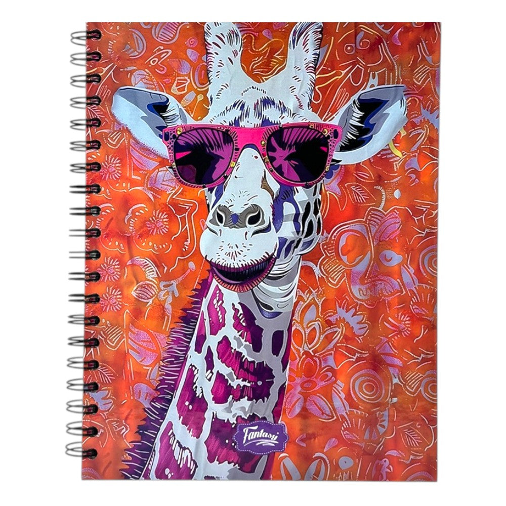Fantasy Notebook Cuaderno 5 Materias Tapa Dura Diseños Surtidos