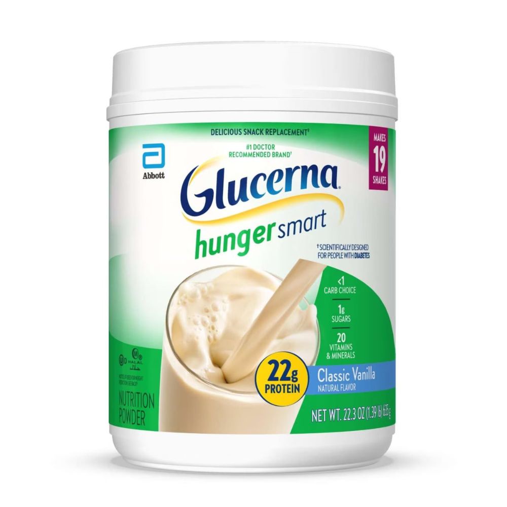 Glucerna Hunger Smart Proteína Para Diabéticos Classic Vanilla 660ml 1 Unidad