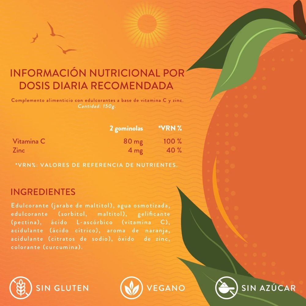 Gomicare Immunity Boost Sabor Orange 60 Und