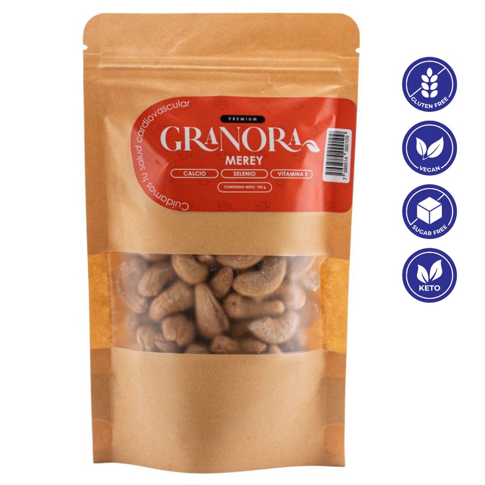 Granora Merey Tostado con Sal Marina 150 gr