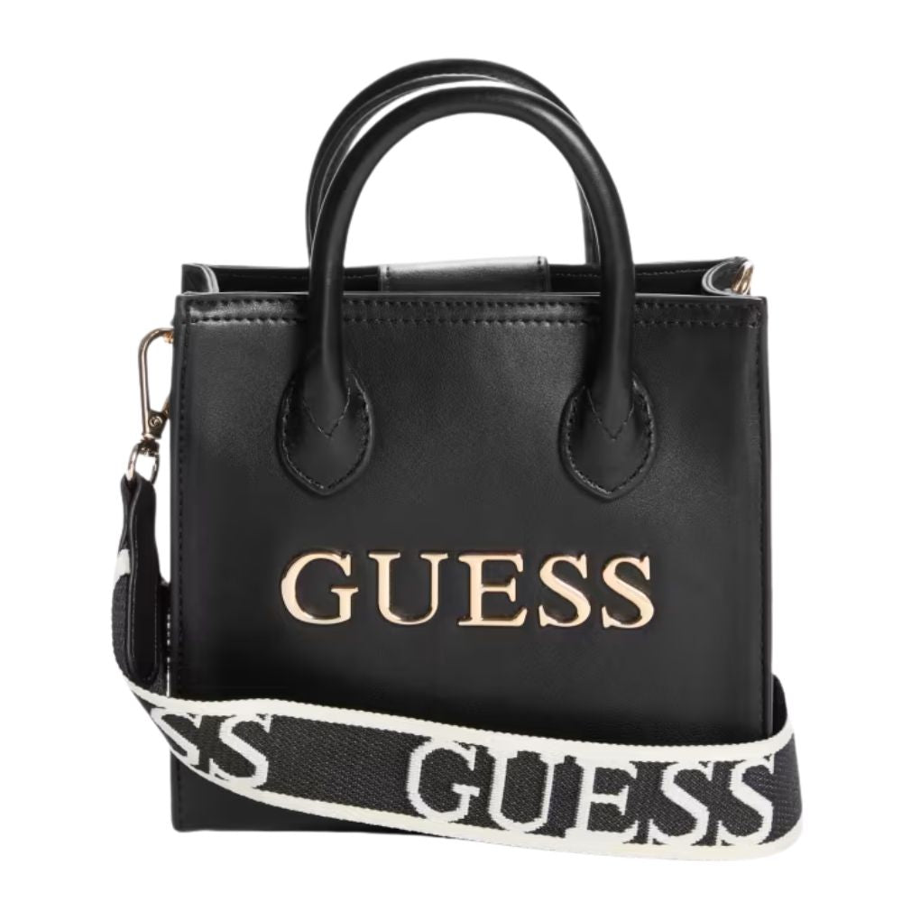 Guess Cartera Irvington Mini Tote Black