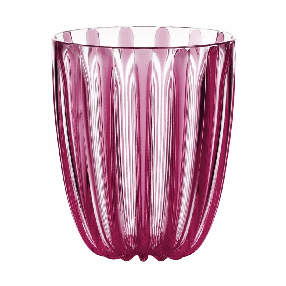 Guzzini Vaso De Plástico Bajo "Dolce Vita" Color Amatista