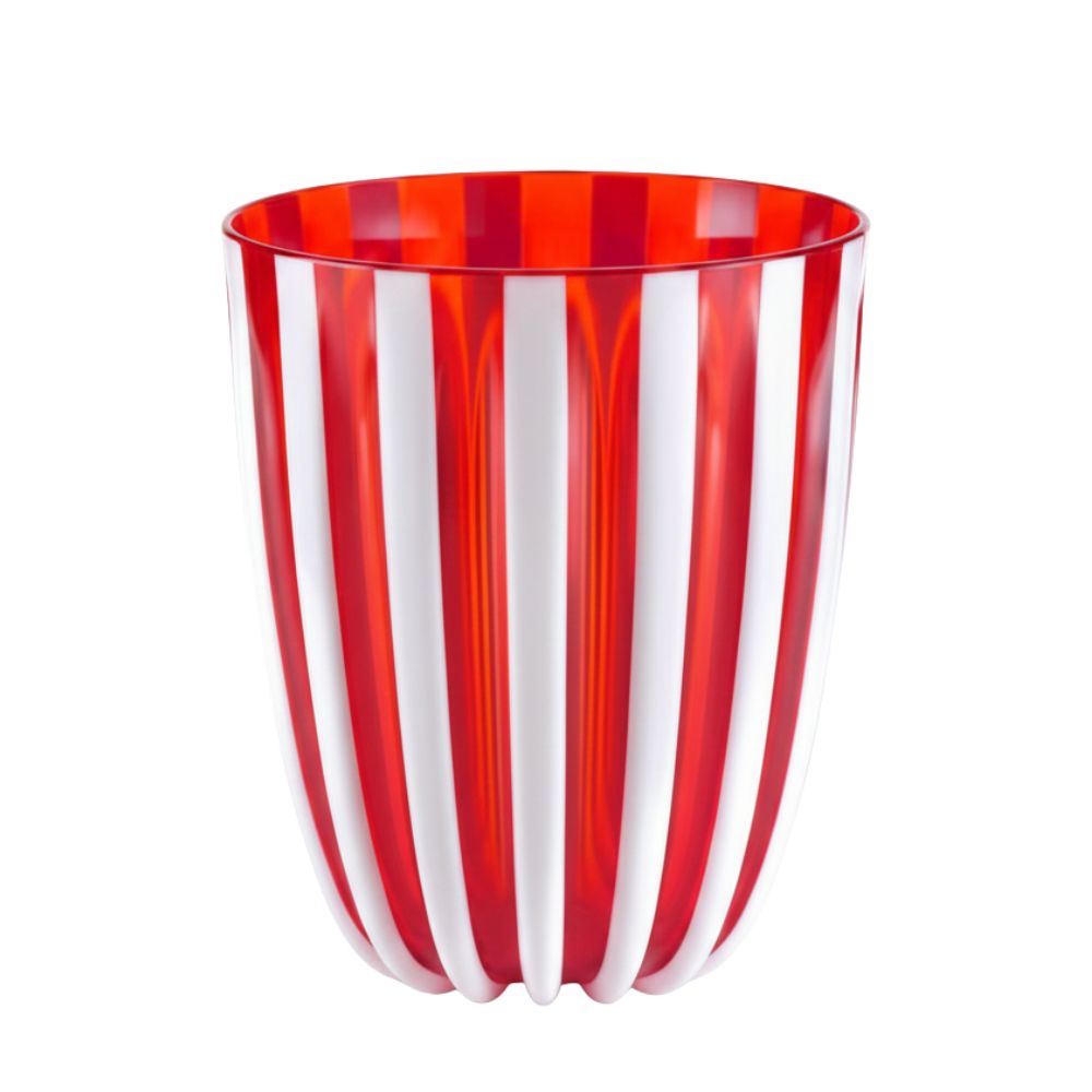 Guzzini Vaso Pin Up Low Color Coral Red