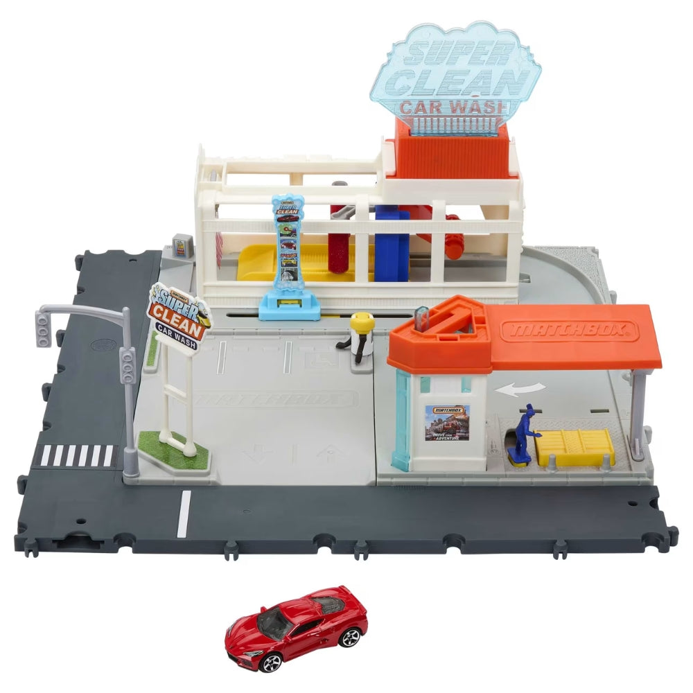 Matchbox Action Drivers Super Clean Car Wash 3+