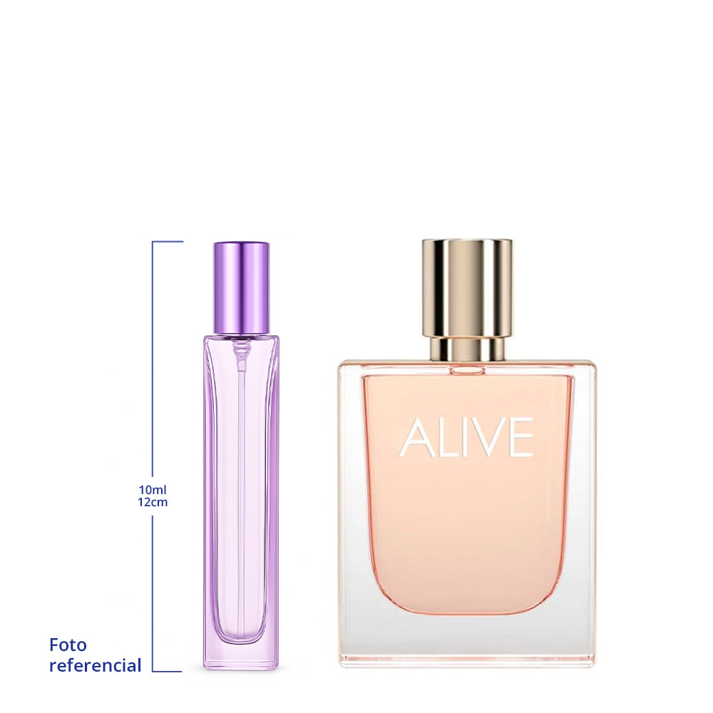 Hugo Boss Alive Decant Travel Size 5ml y 10ml de 75 a 150 Sprays Eau de Parfum For Women 10ml