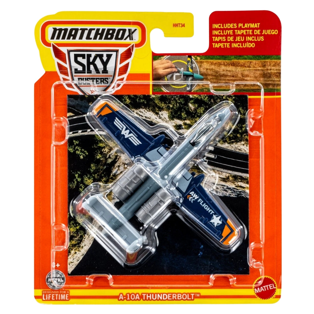 MatchBox Sky Busters A-10A Thunderbolt 3+