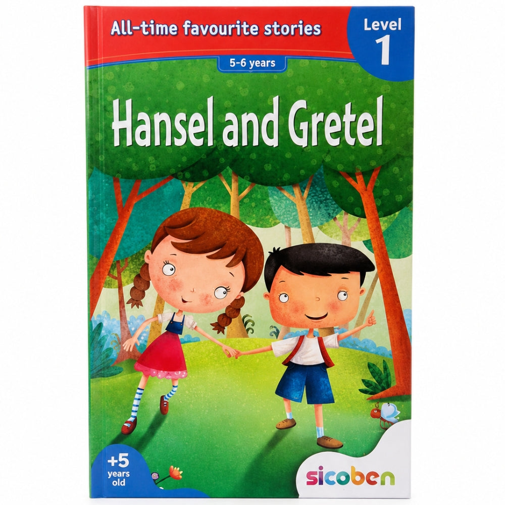 Sicoben "Hansel and Gretel" Coleccion All-Time Favourite Stories Level 1 5+
