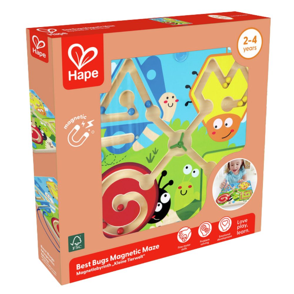 Hape Best Bugs Magnetic Maze 24M+