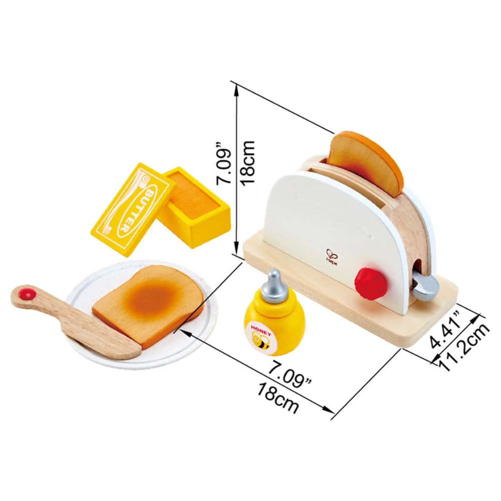 Hape Pup-up Toaster Set