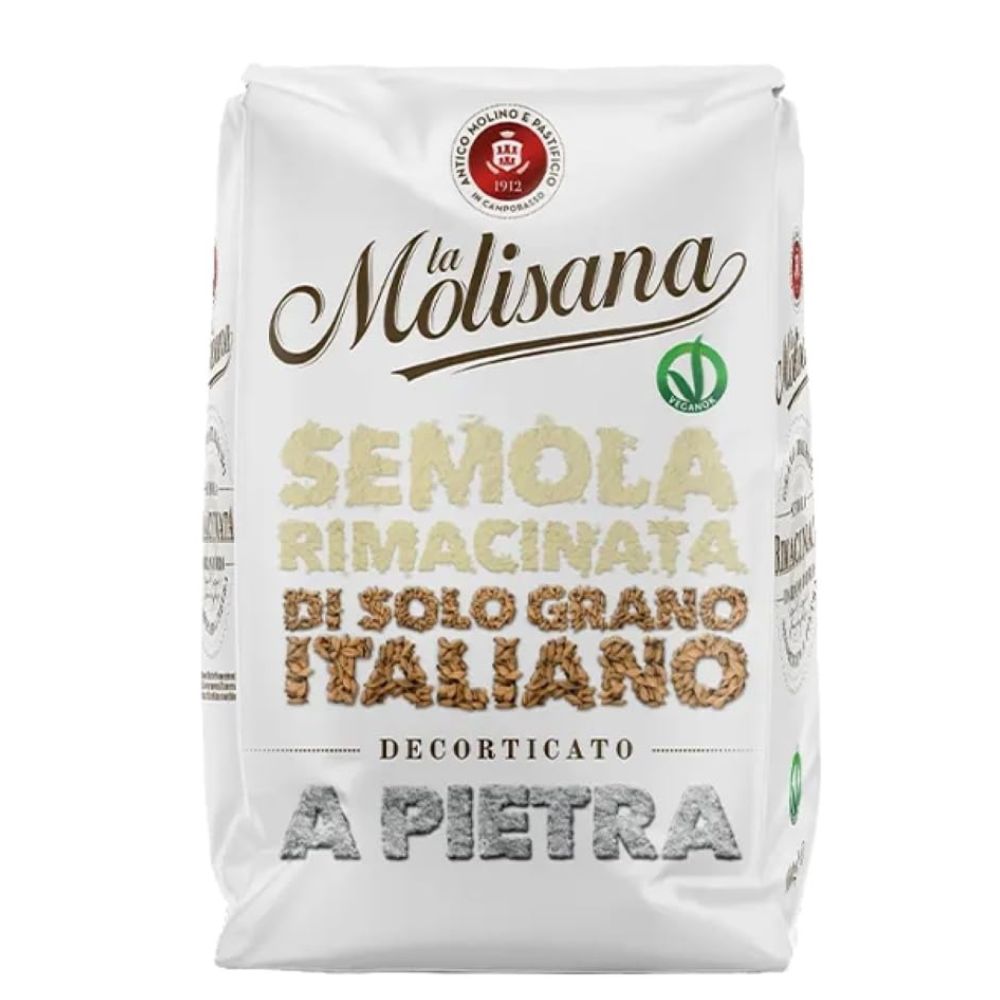 Harina de Semola Rimacinata De Grano Duro La Molisana 5Kg