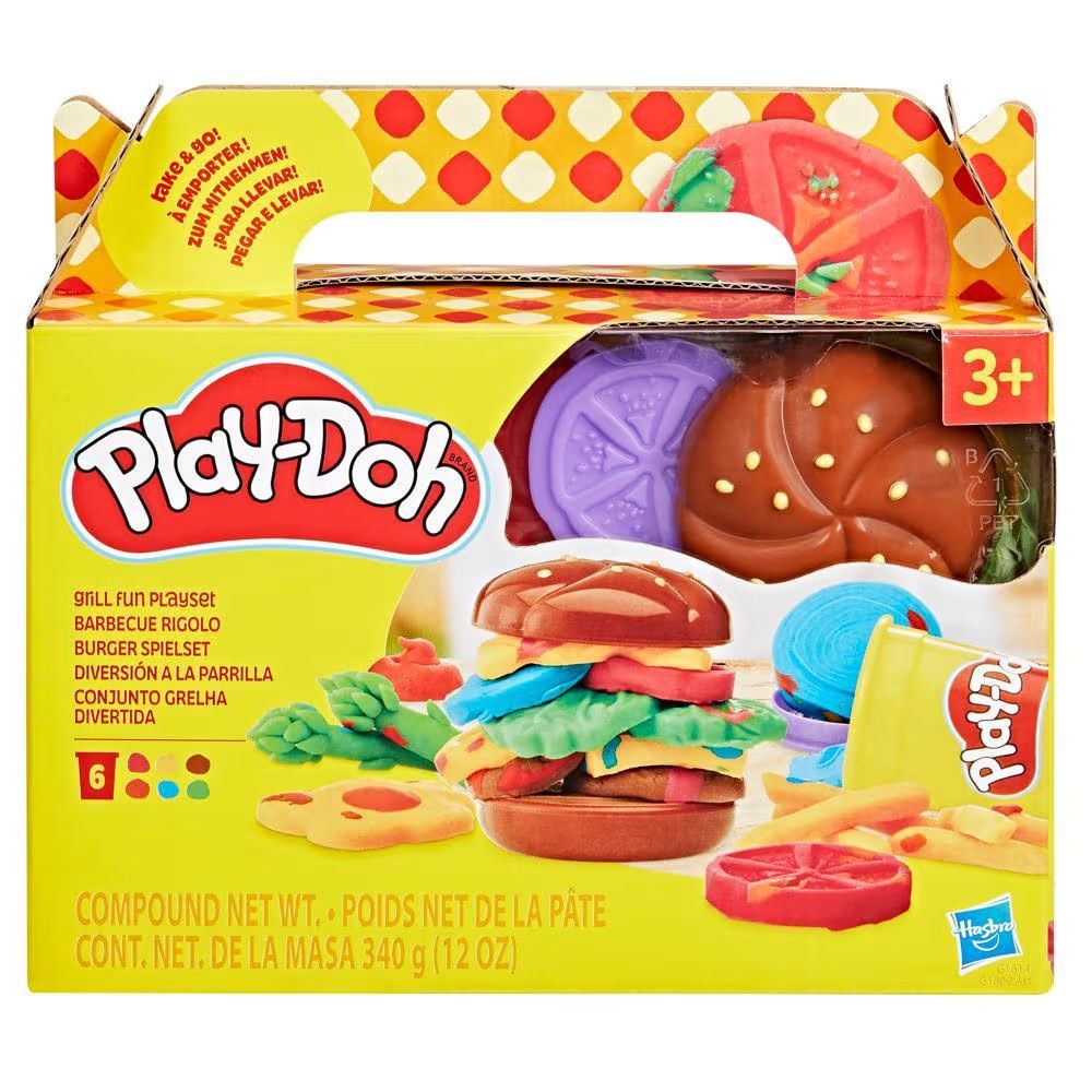 Hasbro Play-Doh Grill Fun Playset 6Und 3+