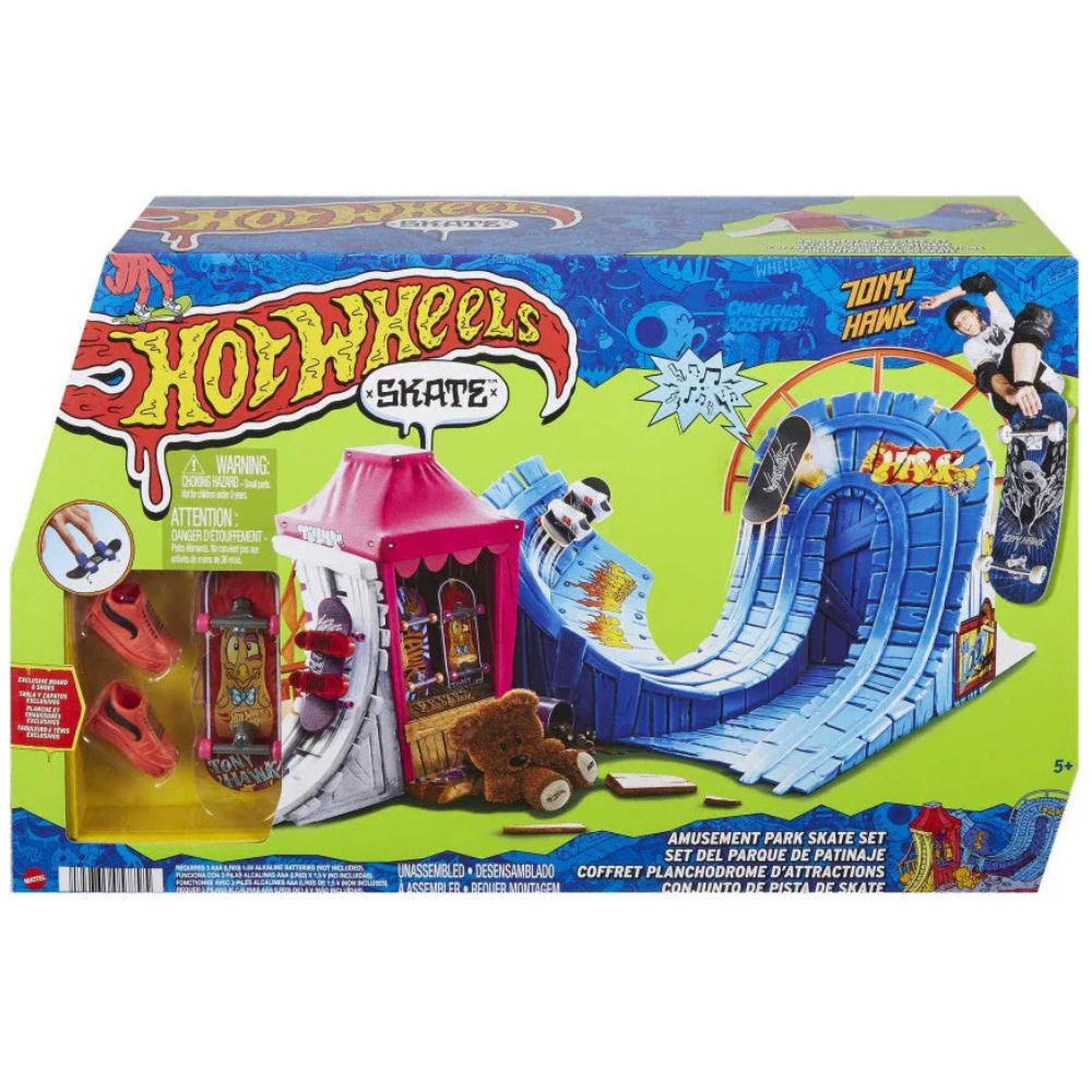Hot Wheels Amusement Park Skate Set 5+